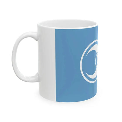 Flag of Meiwa Gunma ceremonial (Japan) White Coffee Mug - Go Mug Yourself