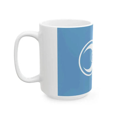 Flag of Meiwa Gunma ceremonial (Japan) White Coffee Mug - Go Mug Yourself