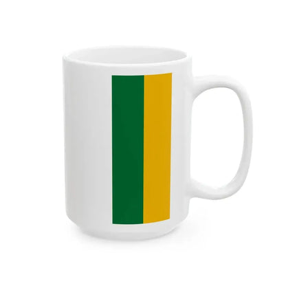 Flag of Mekenyes (Hungary) White Coffee Mug - Go Mug Yourself