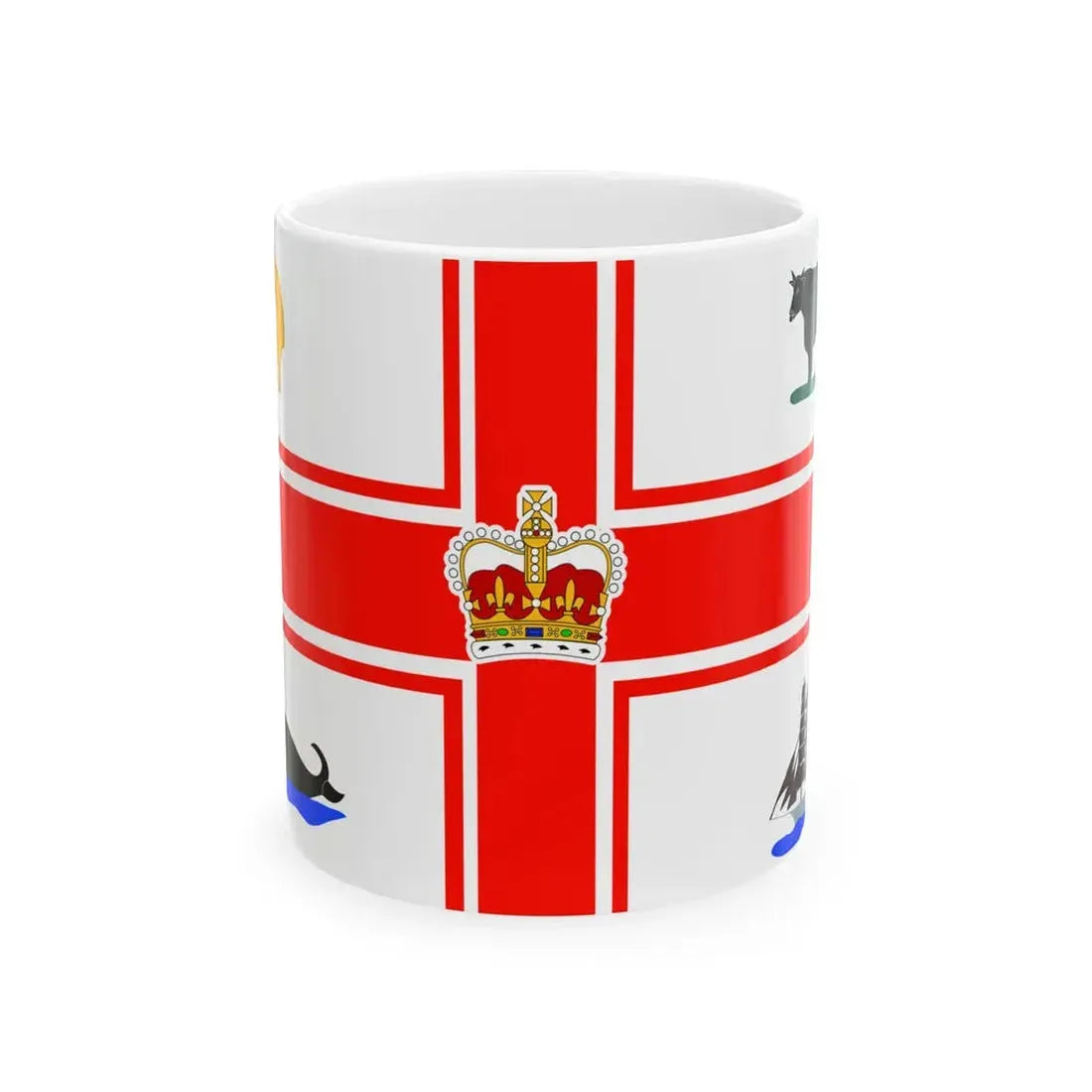 Flag of Melbourne (Australia) White Coffee Mug 11oz - Go Mug Yourself