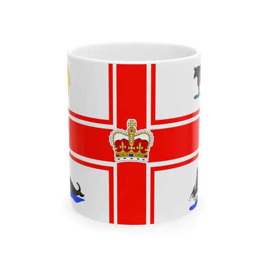 Flag of Melbourne (Australia) White Coffee Mug 11oz - Go Mug Yourself