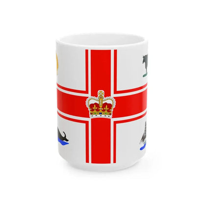 Flag of Melbourne (Australia) White Coffee Mug 15oz - Go Mug Yourself