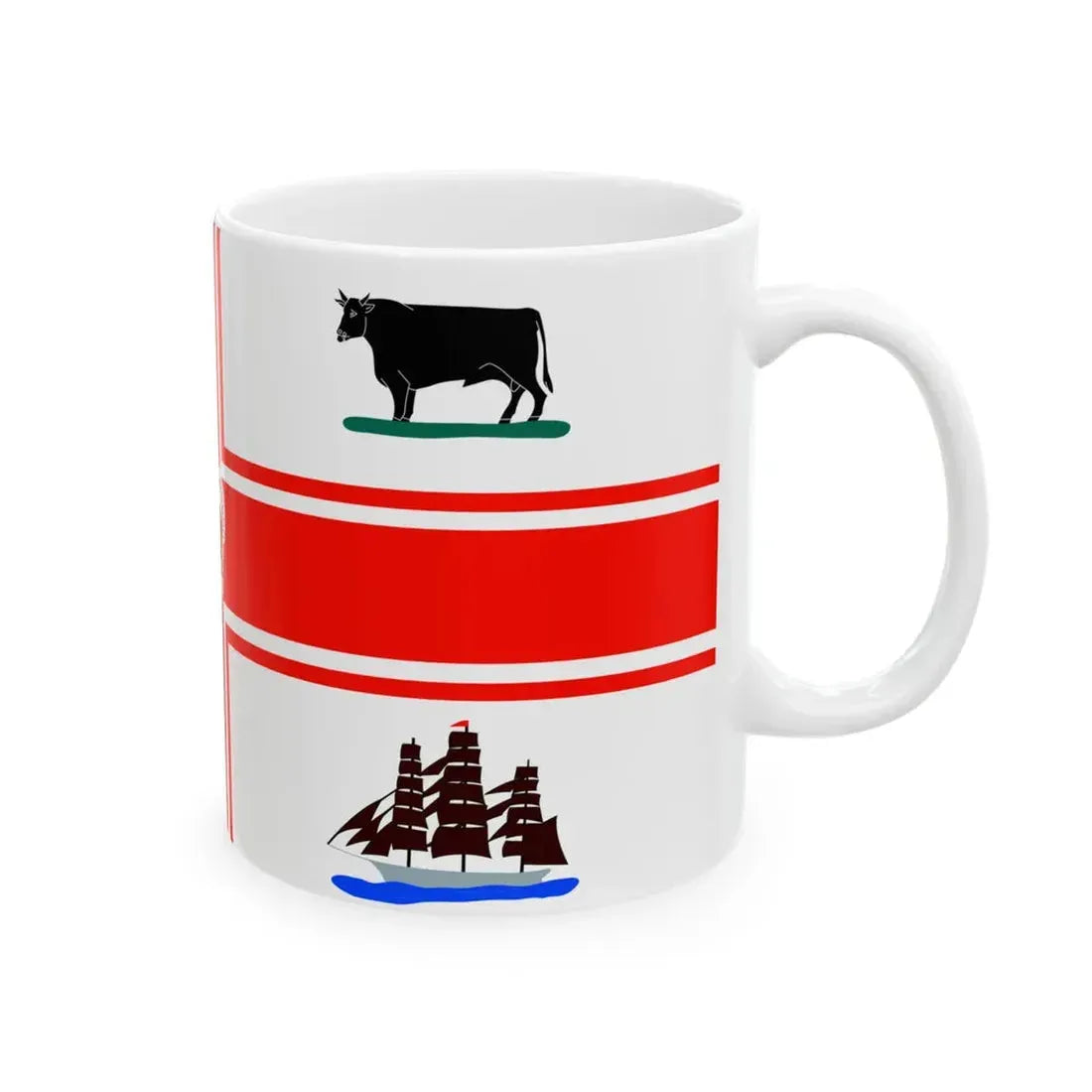 Flag of Melbourne (Australia) White Coffee Mug - Go Mug Yourself