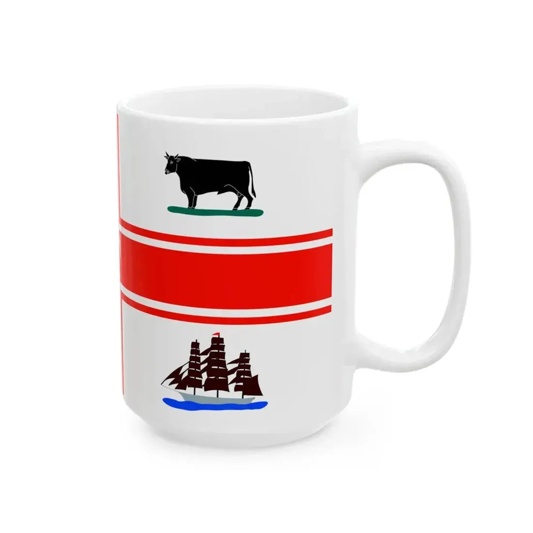 Flag of Melbourne (Australia) White Coffee Mug - Go Mug Yourself