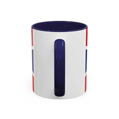Flag of Melekeok Palau - Accent Coffee Mug - Go Mug Yourself