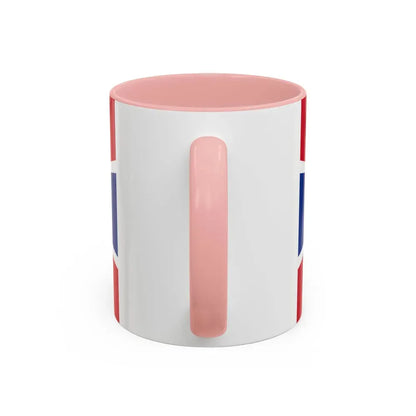 Flag of Melekeok Palau - Accent Coffee Mug - Go Mug Yourself