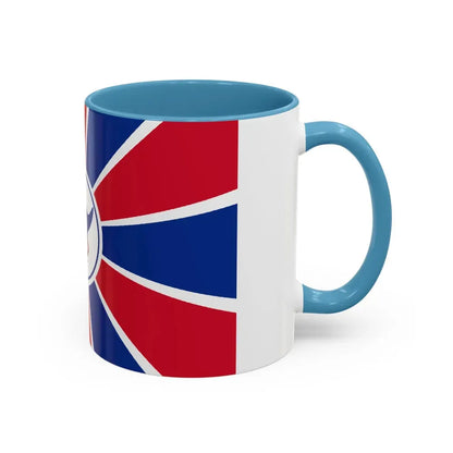 Flag of Melekeok Palau - Accent Coffee Mug - Go Mug Yourself