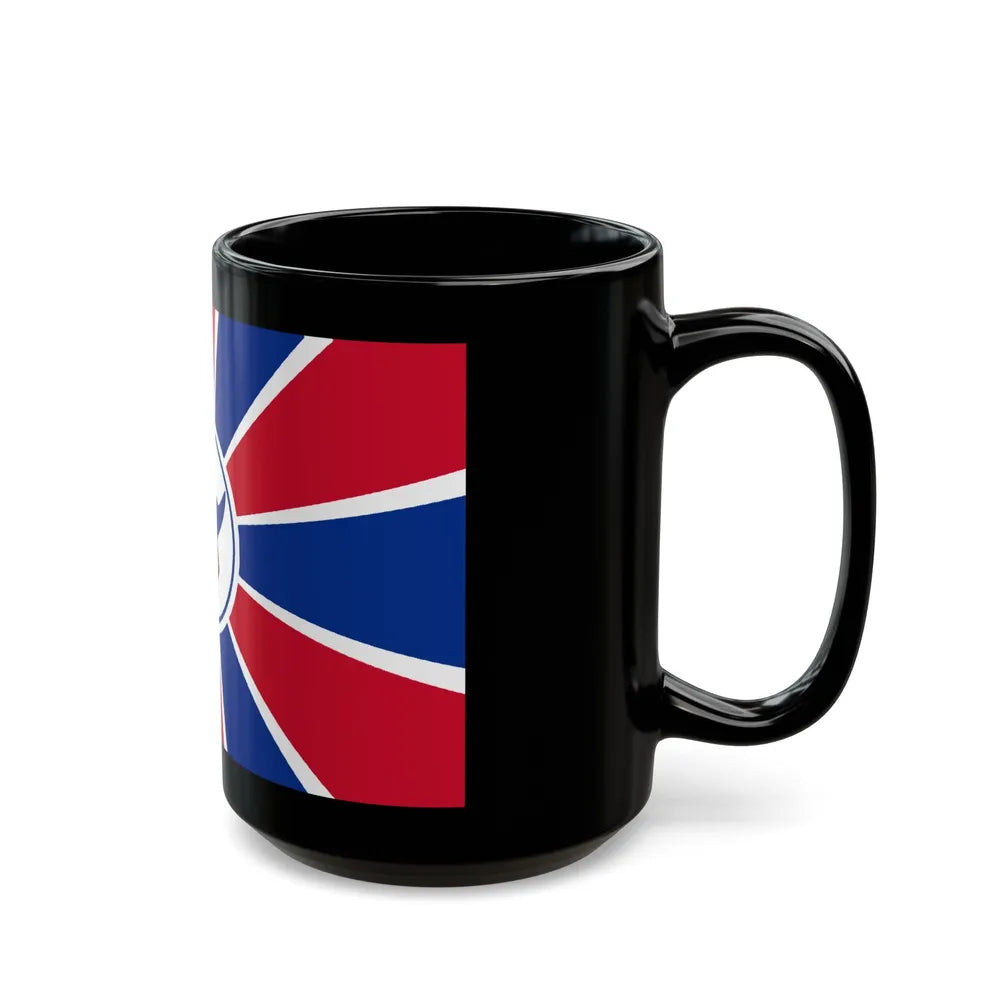 Flag of Melekeok Palau - Black Coffee Mug-Go Mug Yourself