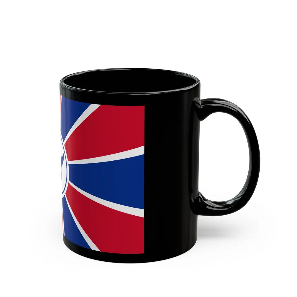 Flag of Melekeok Palau - Black Coffee Mug-Go Mug Yourself