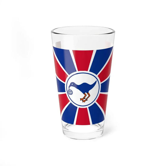 Flag of Melekeok Palau - Pint Glass 16oz 16oz - Go Mug Yourself