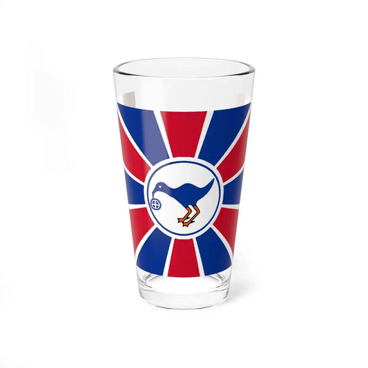 Flag of Melekeok Palau - Pint Glass 16oz 16oz - Go Mug Yourself