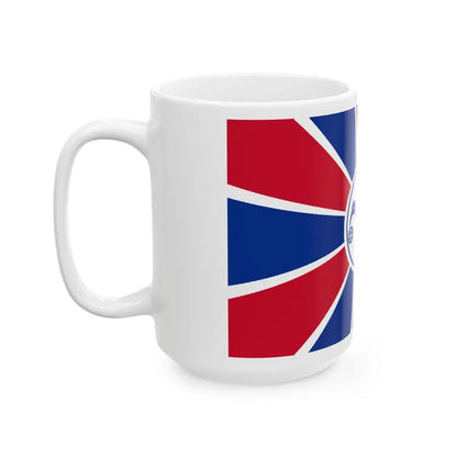 Flag of Melekeok Palau - White Coffee Mug - Go Mug Yourself