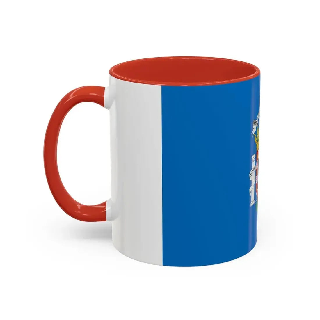 Flag of Melilla Spain - Accent Coffee Mug - Go Mug Yourself
