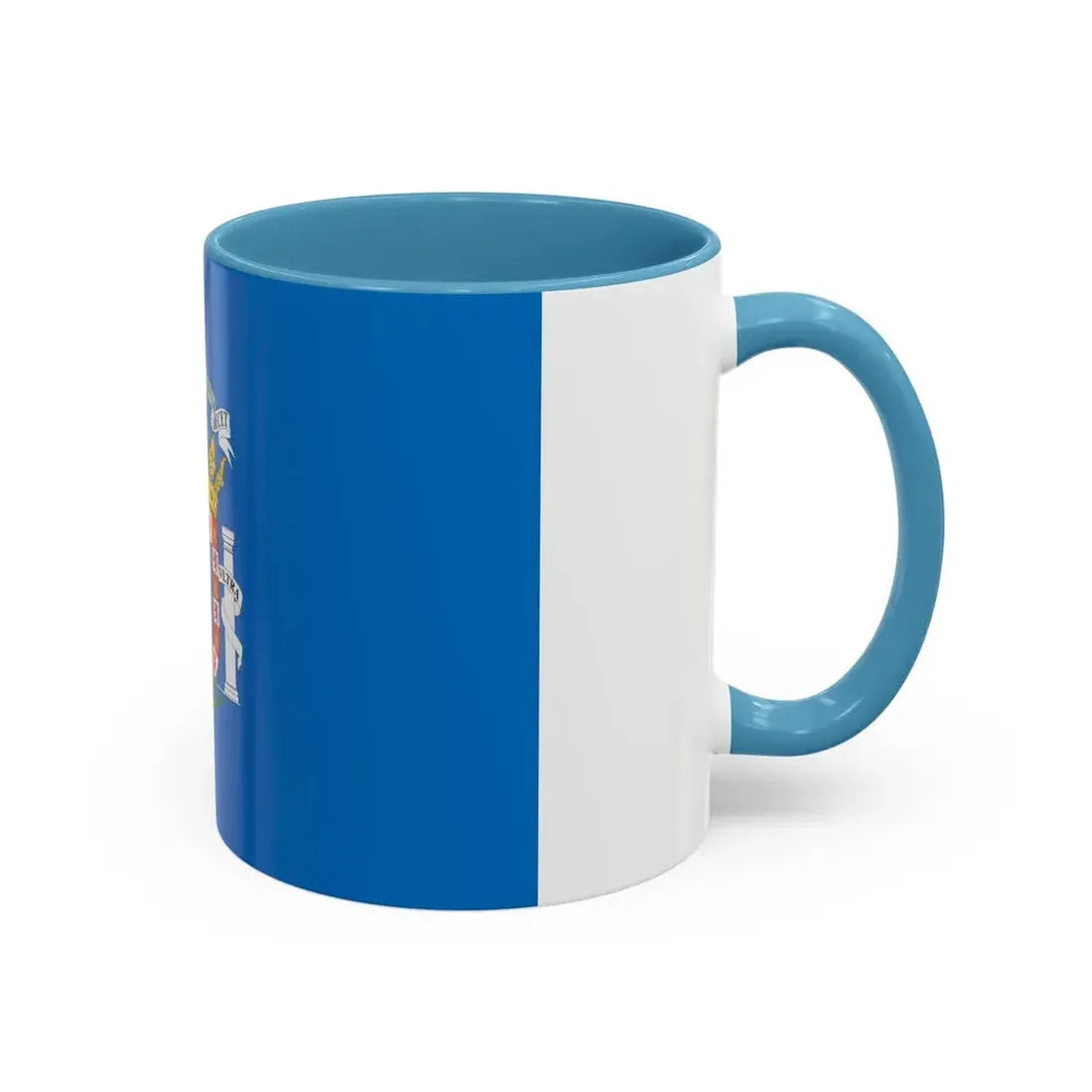 Flag of Melilla Spain - Accent Coffee Mug - Go Mug Yourself