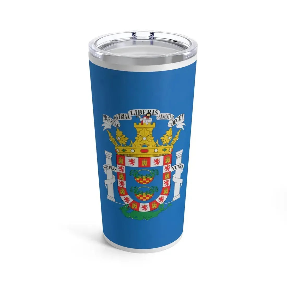 Flag of Melilla Spain - Tumbler 20oz 20oz - Go Mug Yourself