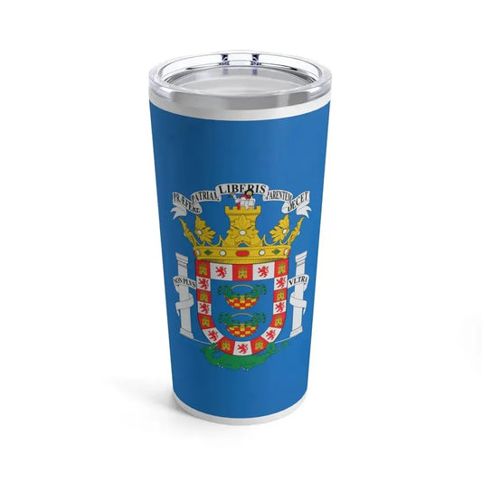 Flag of Melilla Spain - Tumbler 20oz 20oz - Go Mug Yourself