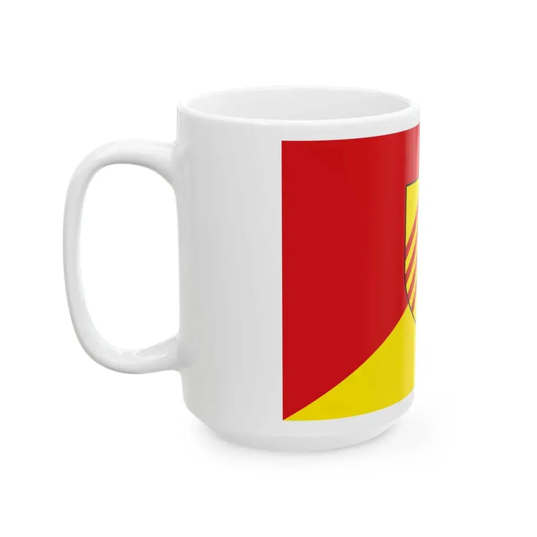 Flag of Melle (Belgium) White Coffee Mug - Go Mug Yourself
