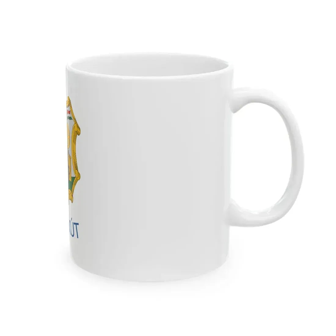 Flag of Melykut (Hungary) White Coffee Mug - Go Mug Yourself