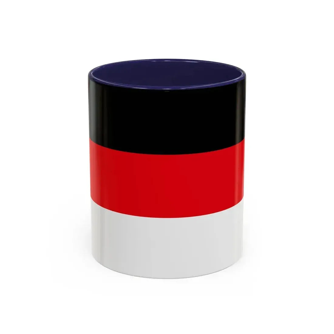 Flag of Memmingen Germany - Accent Coffee Mug 11oz Navy - Go Mug Yourself