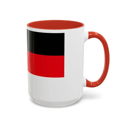 Flag of Memmingen Germany - Accent Coffee Mug - Go Mug Yourself