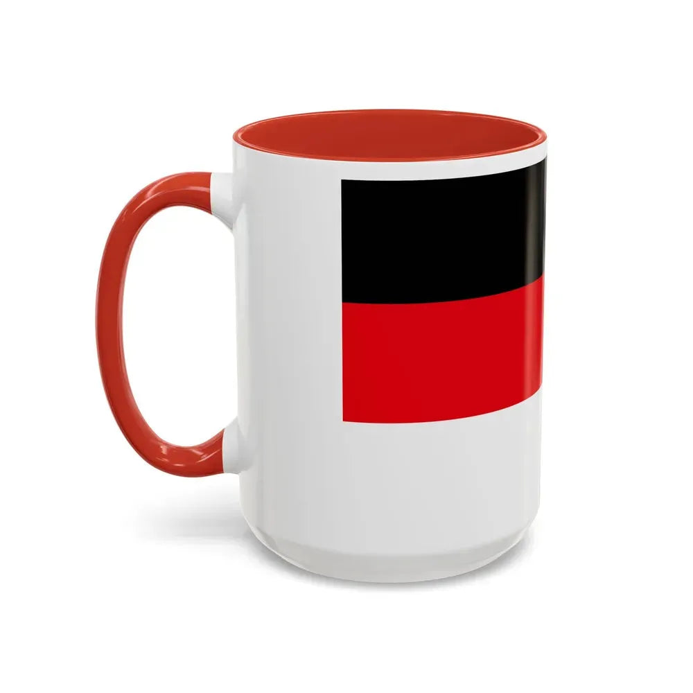 Flag of Memmingen Germany - Accent Coffee Mug - Go Mug Yourself