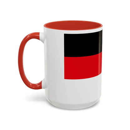 Flag of Memmingen Germany - Accent Coffee Mug - Go Mug Yourself