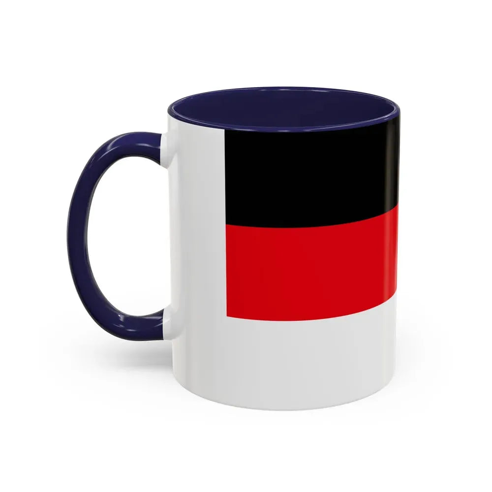 Flag of Memmingen Germany - Accent Coffee Mug - Go Mug Yourself