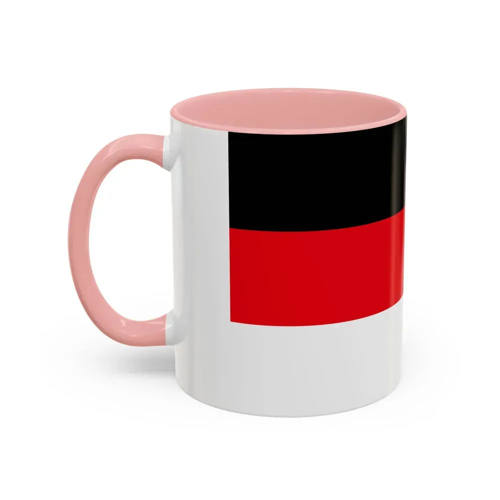 Flag of Memmingen Germany - Accent Coffee Mug - Go Mug Yourself