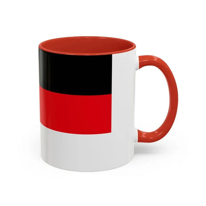 Flag of Memmingen Germany - Accent Coffee Mug - Go Mug Yourself