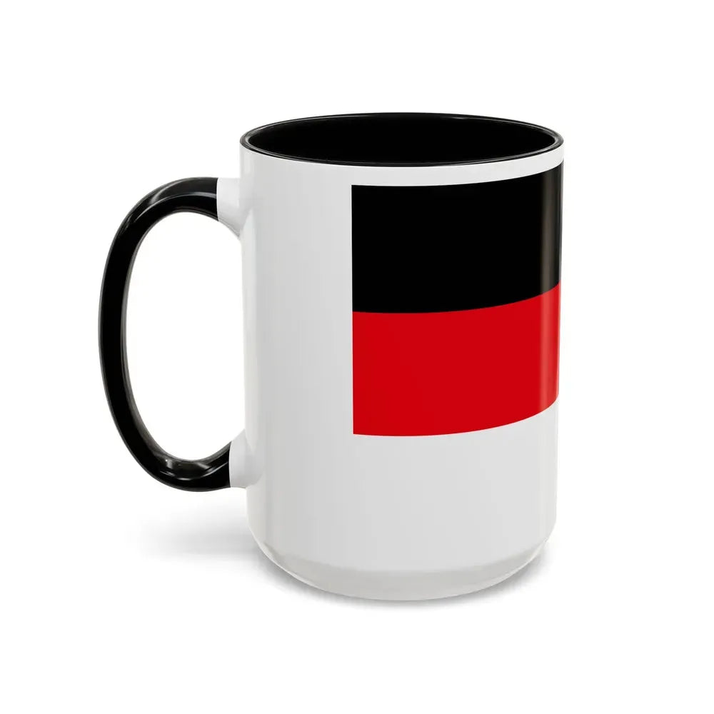 Flag of Memmingen Germany - Accent Coffee Mug - Go Mug Yourself