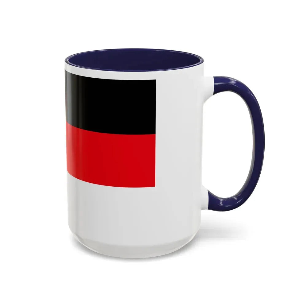 Flag of Memmingen Germany - Accent Coffee Mug - Go Mug Yourself