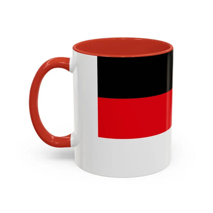 Flag of Memmingen Germany - Accent Coffee Mug - Go Mug Yourself