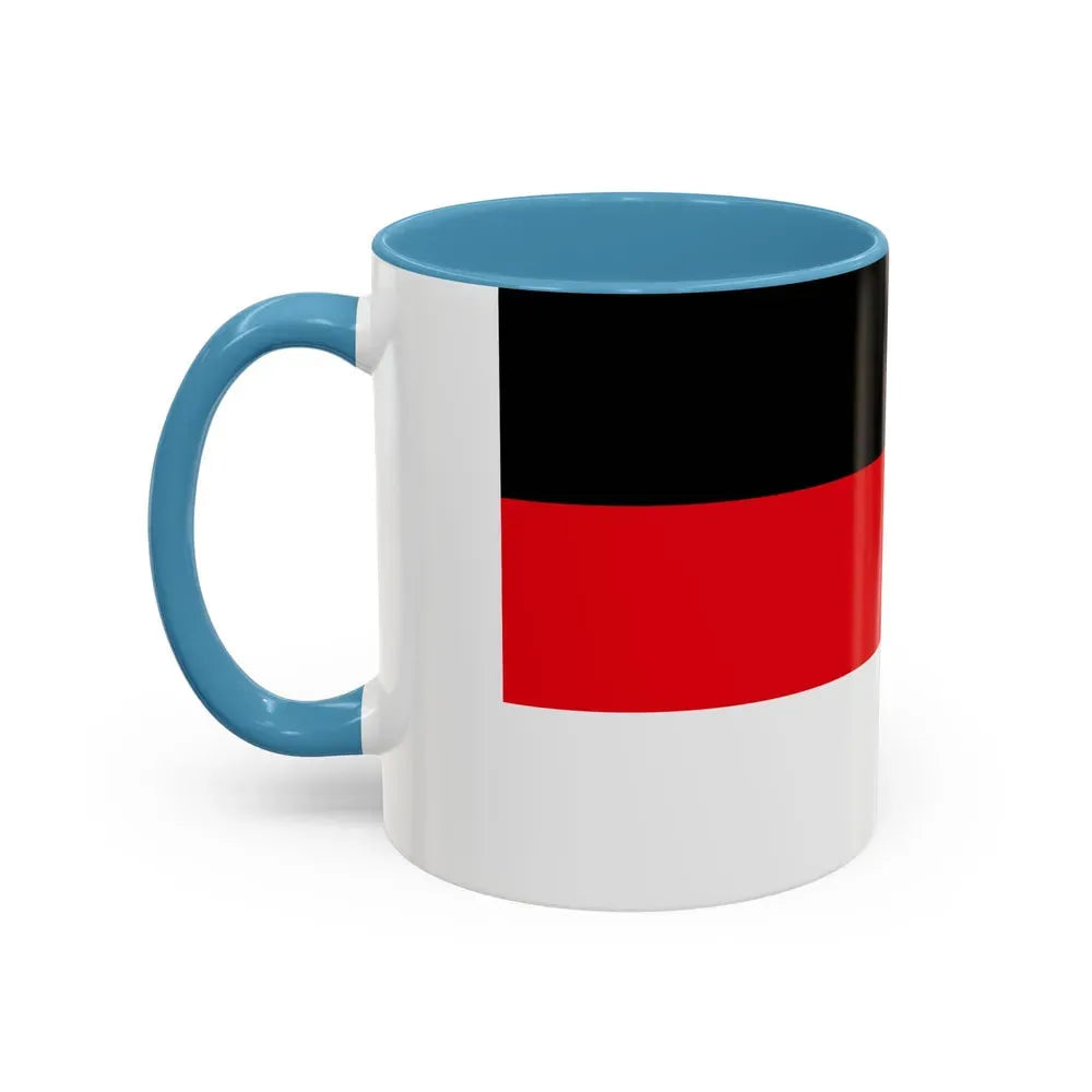 Flag of Memmingen Germany - Accent Coffee Mug - Go Mug Yourself