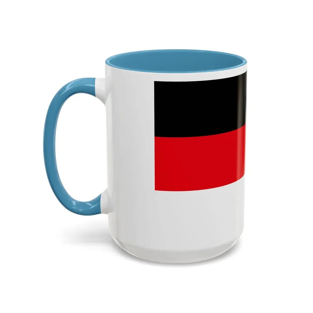 Flag of Memmingen Germany - Accent Coffee Mug - Go Mug Yourself