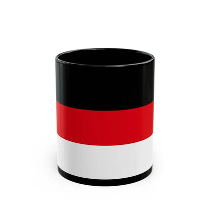 Flag of Memmingen Germany - Black Coffee Mug 11oz - Go Mug Yourself