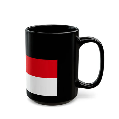 Flag of Memmingen Germany - Black Coffee Mug-Go Mug Yourself