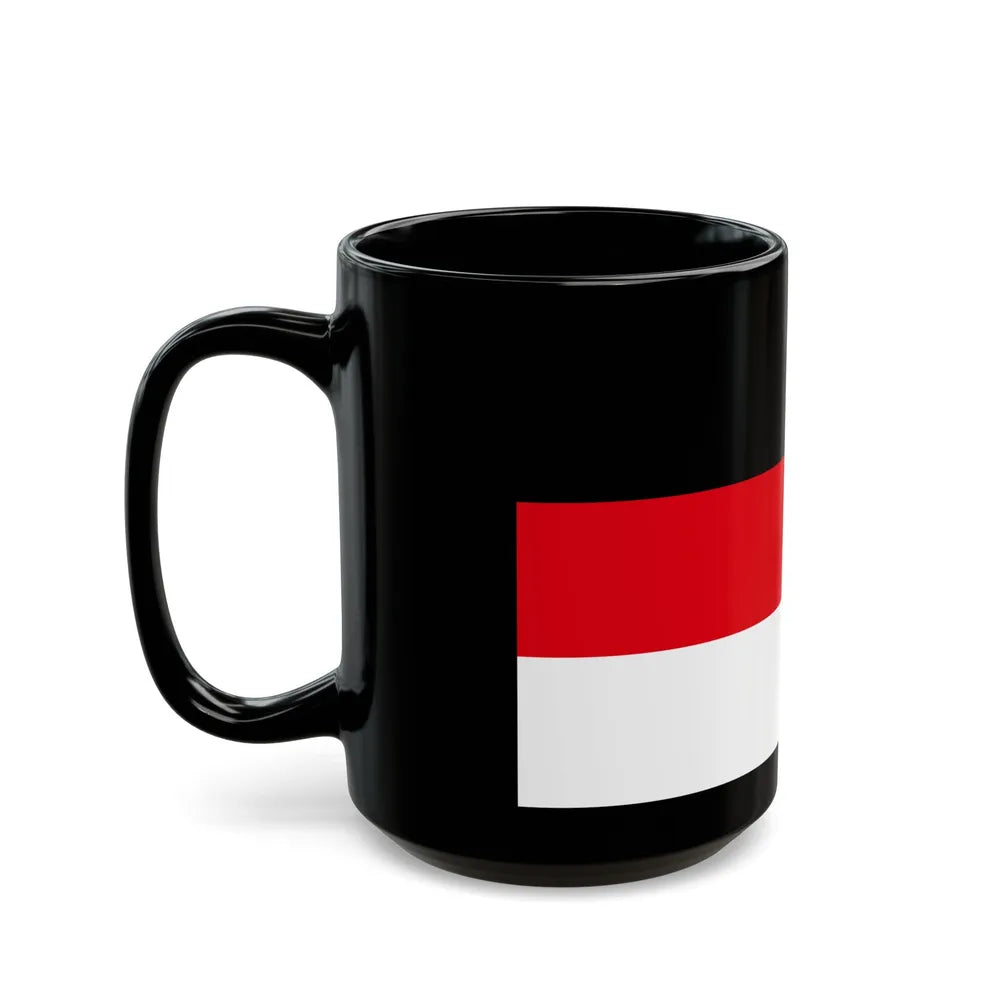 Flag of Memmingen Germany - Black Coffee Mug-Go Mug Yourself