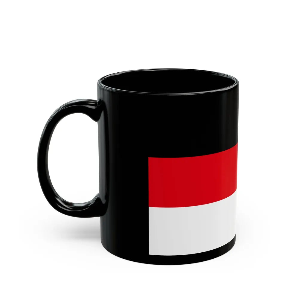 Flag of Memmingen Germany - Black Coffee Mug-Go Mug Yourself