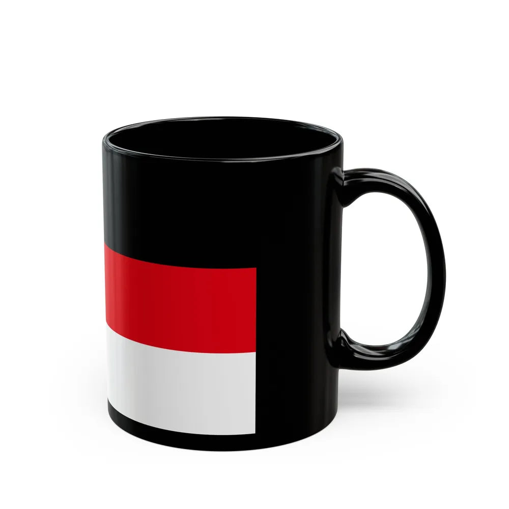 Flag of Memmingen Germany - Black Coffee Mug-Go Mug Yourself