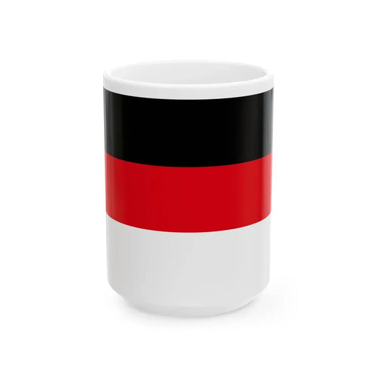 Flag of Memmingen Germany - White Coffee Mug 15oz - Go Mug Yourself