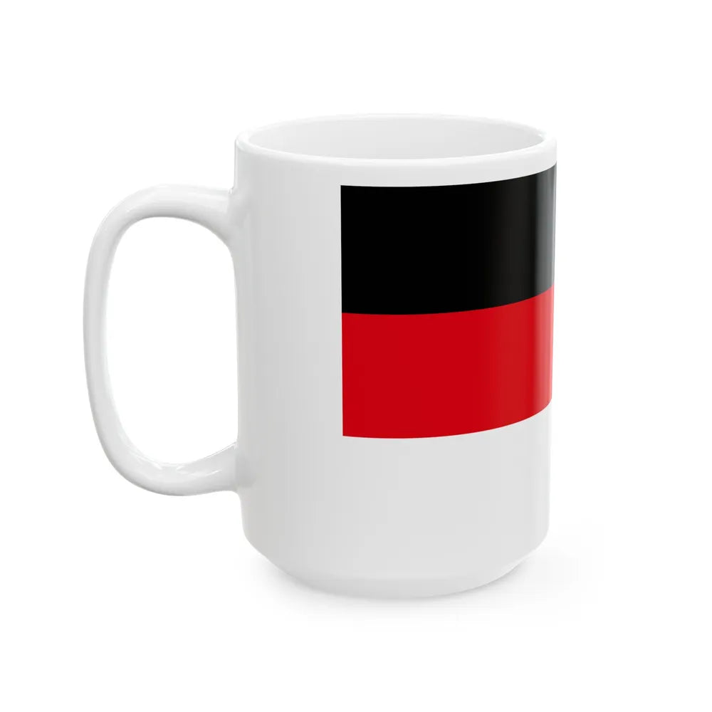 Flag of Memmingen Germany - White Coffee Mug-Go Mug Yourself