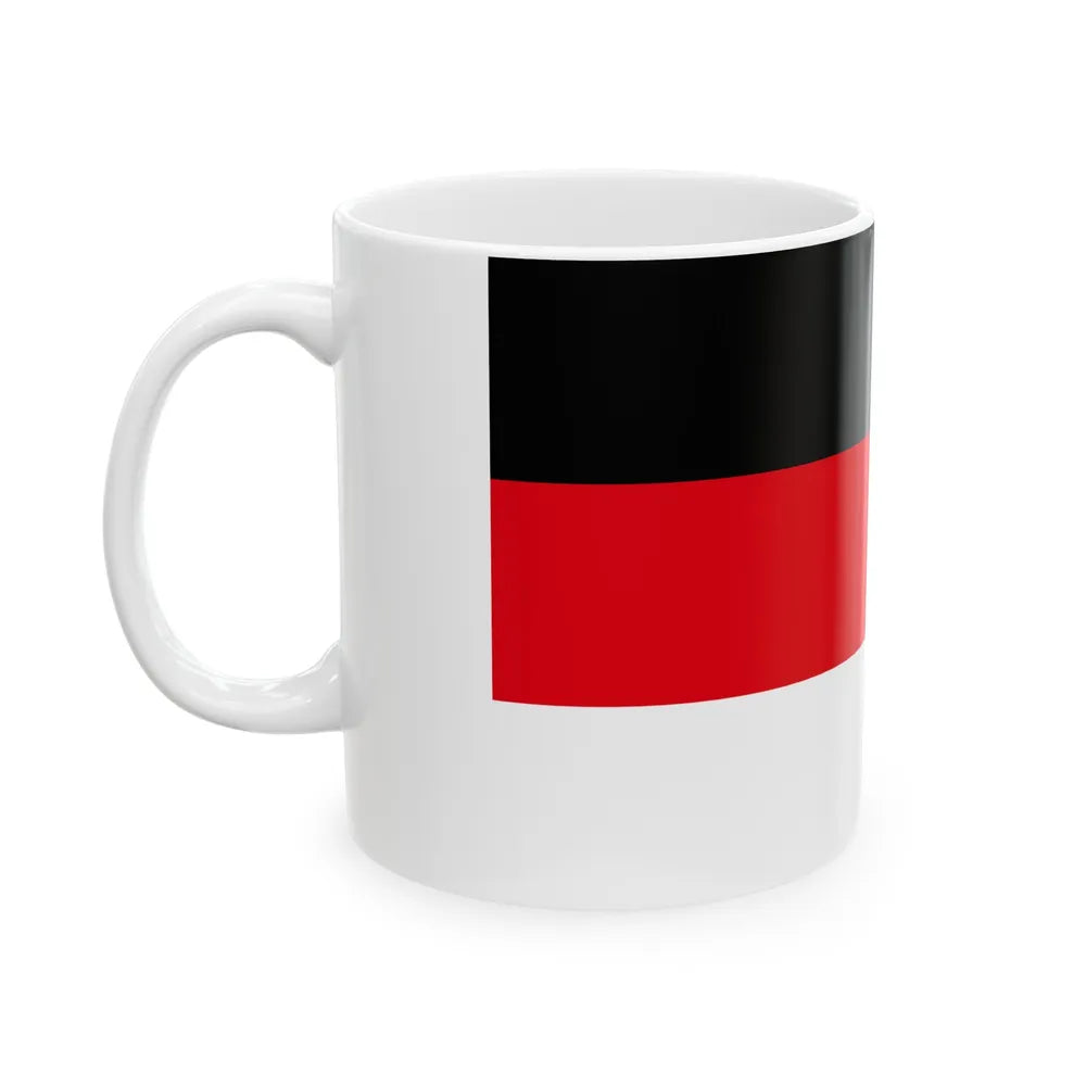 Flag of Memmingen Germany - White Coffee Mug-Go Mug Yourself