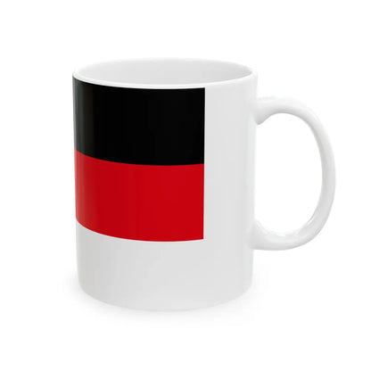 Flag of Memmingen Germany - White Coffee Mug-Go Mug Yourself