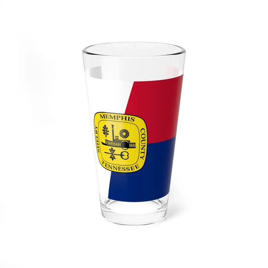 Flag of Memphis, Tennessee - Pint Glass 16oz 16oz - Go Mug Yourself