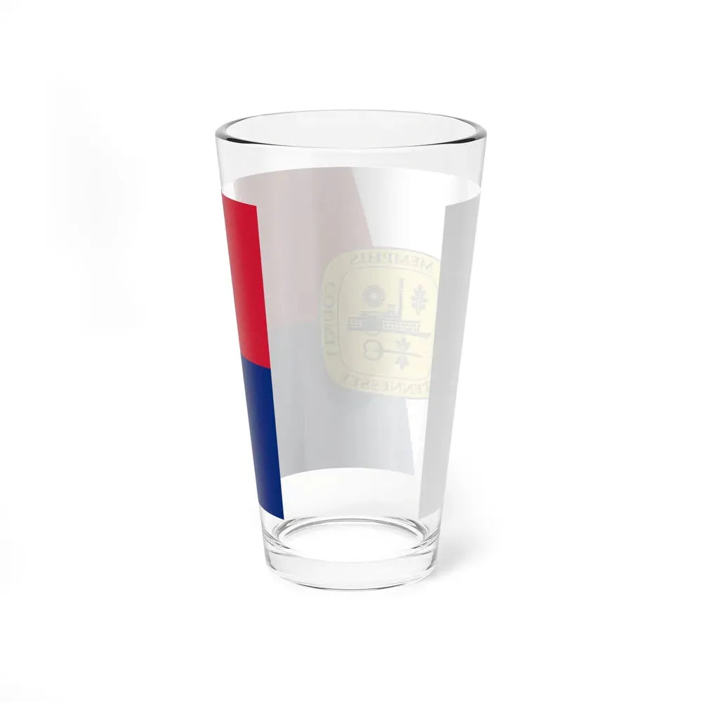 Flag of Memphis, Tennessee - Pint Glass 16oz - Go Mug Yourself