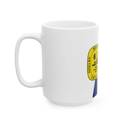 Flag of Memphis Tennessee (United States) White Coffee Mug - Go Mug Yourself