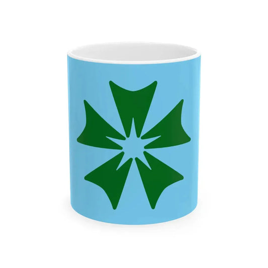 Flag of Memuro Hokkaido (Japan) White Coffee Mug 11oz - Go Mug Yourself