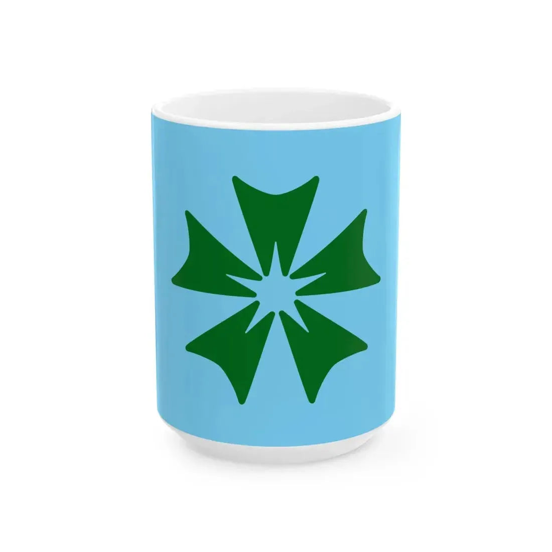 Flag of Memuro Hokkaido (Japan) White Coffee Mug 15oz - Go Mug Yourself