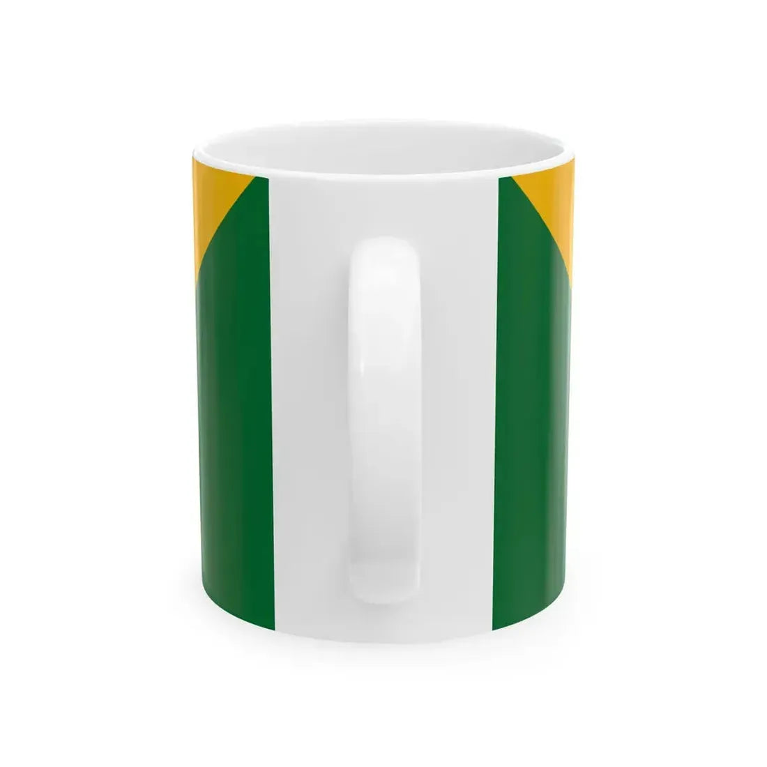 Flag of Mencshely (Hungary) White Coffee Mug - Go Mug Yourself