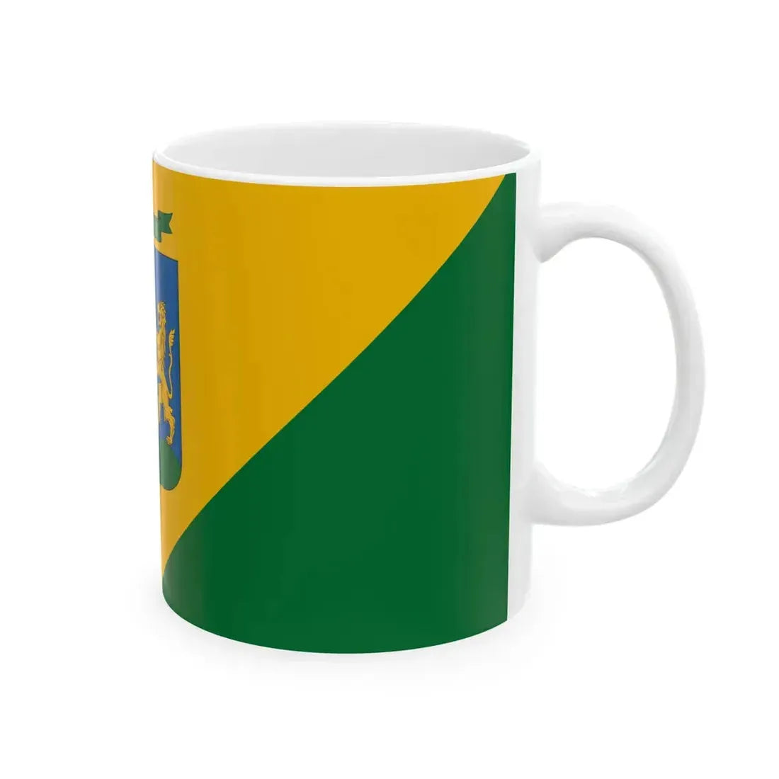 Flag of Mencshely (Hungary) White Coffee Mug - Go Mug Yourself